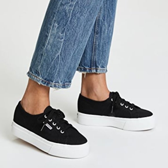 superga linea platform